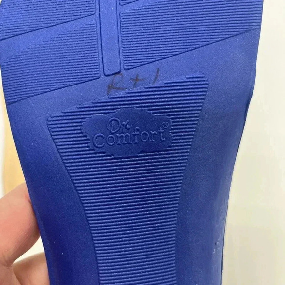 Dr. Comfort Frank Mens Diabetic Orthopedic Shoes Size 9.5 WIDE Hook & Loop Brown - Picture 10 of 12